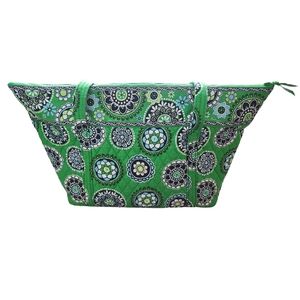 Vera Bradley Cupcakes Green Miller Bag